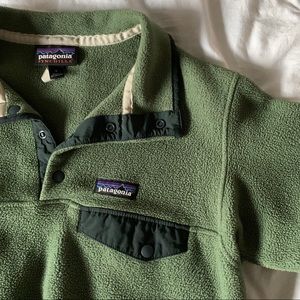 Patagonia synchilla snap t pullover